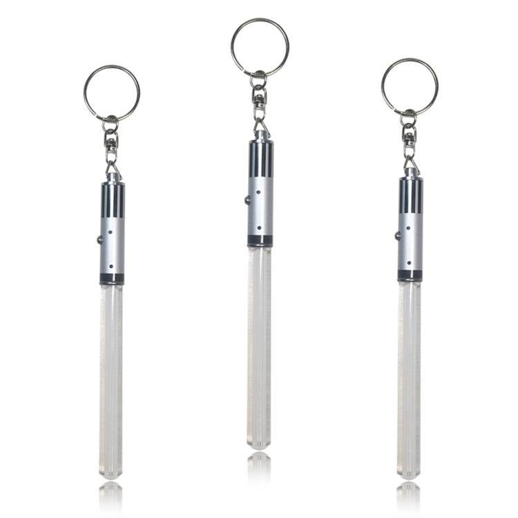 LED SABERS LIGHTSABER KEYCHAIN LIGHT UP LED STAR WARS Glowing Light Saber Key Chain -  8 COLOR MODES: Green, Blue, Red, Baby Blue, Pink, Yellow, White, Rainbow
