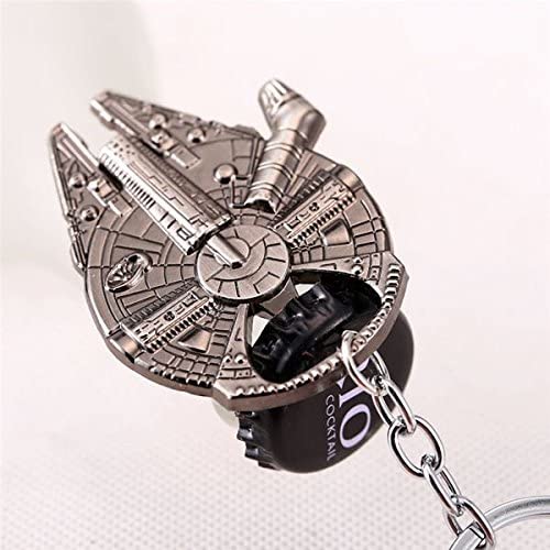 MELLENNIUM FALCON Keychain and Bottle Opener Decorative Metal