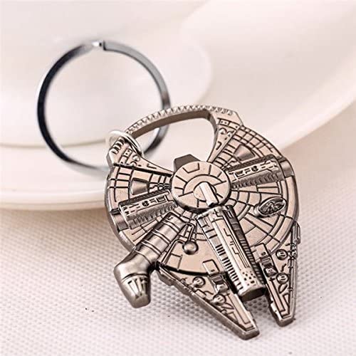 MELLENNIUM FALCON Keychain and Bottle Opener Decorative Metal