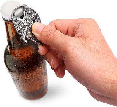 MELLENNIUM FALCON Keychain and Bottle Opener Decorative Metal