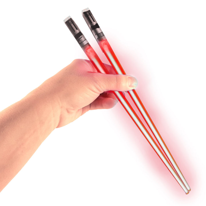 Chopsaber Lightsaber Chopsticks Light Up LED Reusable - 2 Pairs